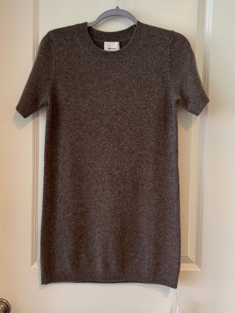 Reformation Bell Cashmere Mini Dress; Size: Small